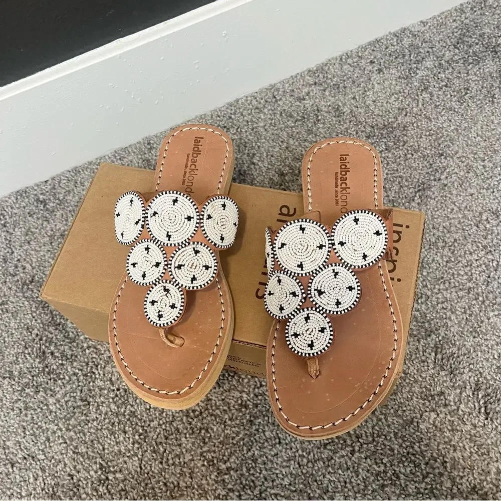 LAIDBACK LONDON Pemba Sandals